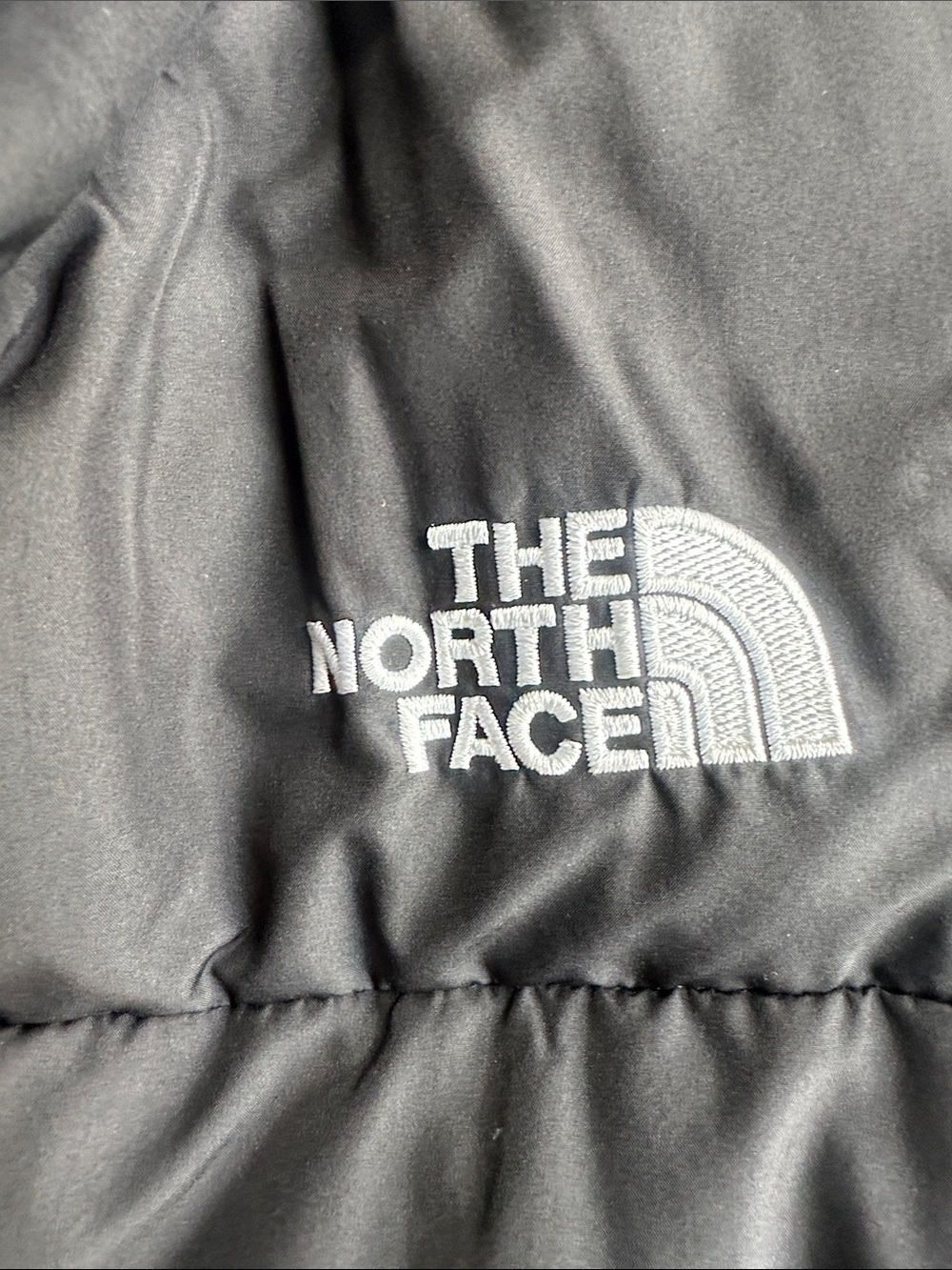 The North Face Women's Black Hooded Long Puffer Jacket - Picture 7 of 8